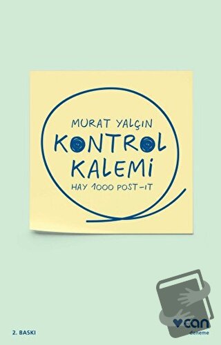 Kontrol Kalemi - Murat Yalçın - Can Yayınları - Fiyatı - Yorumları - S