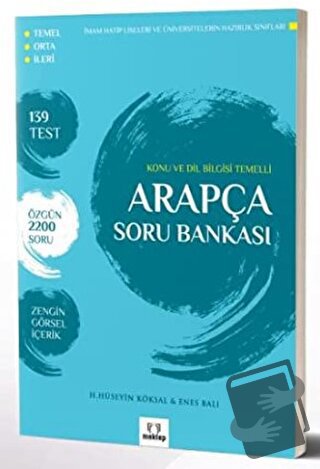 Konu ve Dil Bilgisi Temelli Arapça Soru Bankası - Enes Balı - Mektep Y