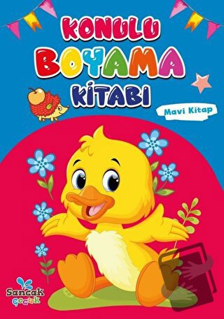 Konulu Boyama Kitabı - Mavi Kitap - Kolektif - Sancak Çocuk - Fiyatı -