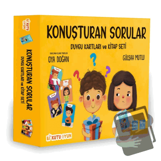 Konuşturan Sorular - Duygu Kartları ve Kitap Seti - Gülşah Mutlu - Bi 