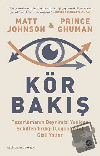 Kör Bakış - Matt Johnson - Nova Kitap - Fiyatı - Yorumları - Satın Al