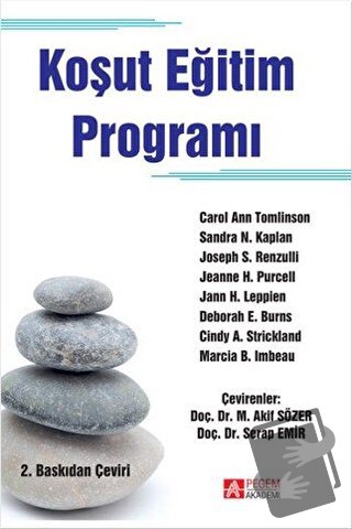 Koşut Eğitim Programı - Carol Ann Tomlinson - Pegem Akademi Yayıncılık