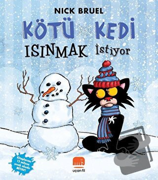 Kötü Kedi Isınmak İstiyor - Nick Bruel - Uçan Fil Yayınları - Fiyatı -