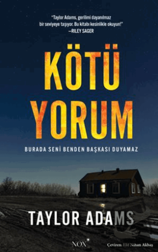 Kötü Yorum - Taylor Adams - Nox Yayınları - Fiyatı - Yorumları - Satın