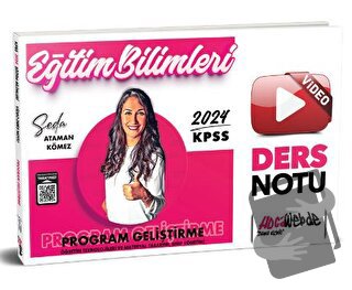 KPSS 2024 Eğitim Bilimleri Program Geliştirme Video Ders Notu, Seda At