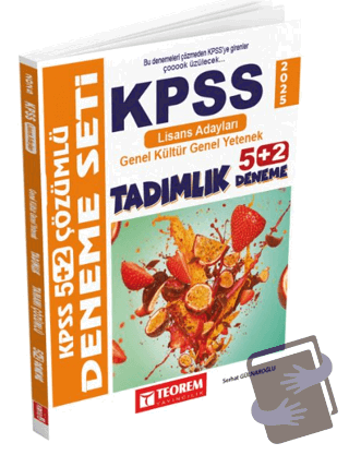 Kpss 5 + 2 Deneme Sınavı Genel Kültür Genel Yetenek Tamamı Çözümlü - S