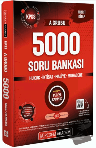 KPSS A Grubu 5000 Soru Bankası - Kolektif - Pegem Akademi Yayıncılık -