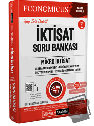 KPSS A Grubu Economicus Mikro İktisat Tamamı Çözümlü Soru Bankası (cil