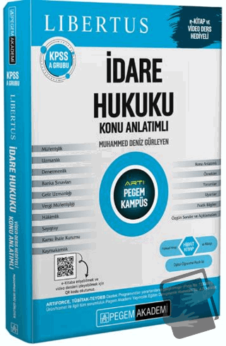 KPSS A Grubu İdare Hukuku Konu Anlatımlı - Muhammed Deniz Gürleyen - P