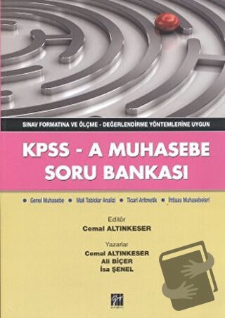 KPSS - A Muhasebe Soru Bankası - Ali Biçer - Gazi Kitabevi - Fiyatı - 