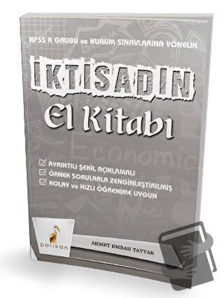 KPSS A ve Kurum Sınavlarına Yönelik İktisadın El Kitabı Konu Anlatımlı