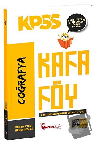 KPSS Coğrafya Konu Anlatımlı Kafa Föy - Kolektif - Hoca Kafası Yayınla