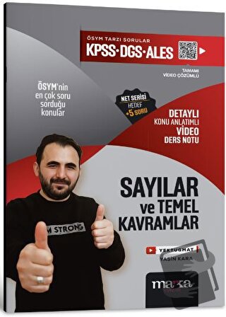 2024 KPSS - DGS - ALES Sayılar ve Temel Kavramlar Detaylı Konu Anlatım