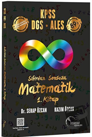 KPSS - DGS - ALES Sıfırdan Sonsuza Matematik -1, Kazım Özcan, Doktrin 