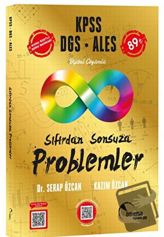 KPSS - DGS - ALES Sıfırdan Sonsuza Problemler, Kazım Özcan, Doktrin Ya