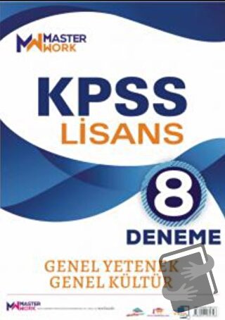 KPSS Lisans / Genel Yetenek - Genel Kültür 8 Deneme - Kolektif - Maste