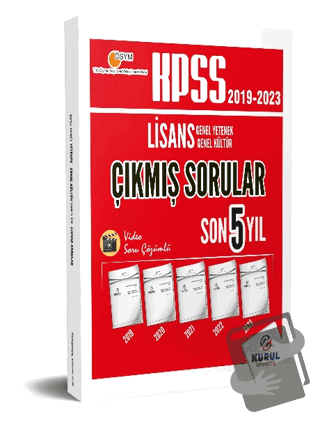 KPSS Lisans Genel Yetenek Genel Kültür Son 5 Yıl Çıkmış Sorular ve Vid