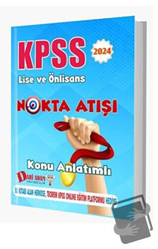 Kpss Lise Ve Ön Lisansnokta Atışı Konu (Ciltli) - Kollektif - Dahi Ada