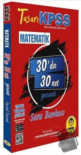 KPSS Matematik 30'da 30 Net Garanti Soru Bankası - Kolektif - Tasarı E