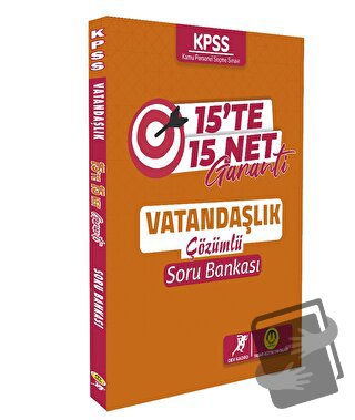 KPSS Vatandaşlık 15 Te 15 Net Soru Bankası - Kolektif - Tasarı Eğitim 