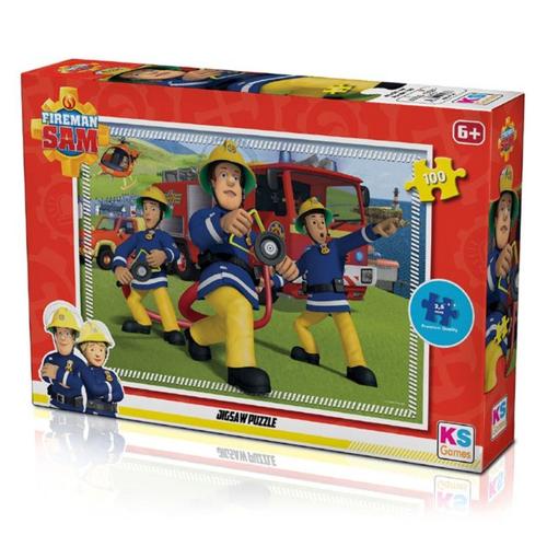 Ks Games Puzzle 100 Parça Fireman Sam Puzzle Frs 714 - - Ks Games - Fi