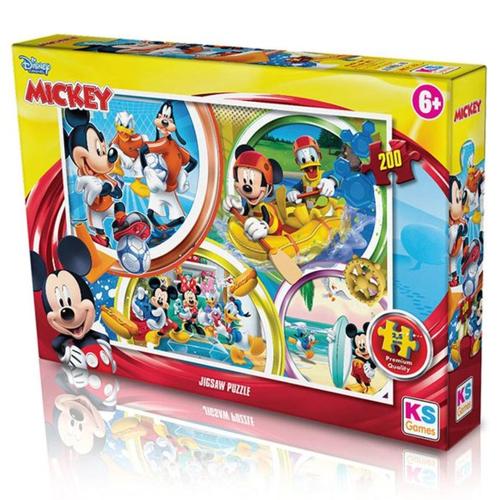 Ks Games Puzzle 200 Parça Mickey Mouse 113 - - Ks Games - Fiyatı - Yor