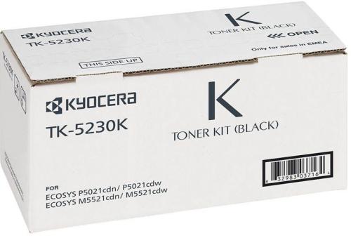 Kyocera Tk-5230K Black Siyah Orjinal Fotokopi Toneri Ecosys M5521Cdn-5