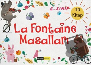 La Fontaine Masalları Seti - 10 Kitap Takım - Kolektif - Gendaş Çocuk 