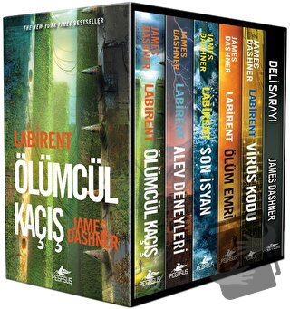 Labirent Serisi Kutulu Özel Set (6 Kitap) - James Dashner - Pegasus Ya