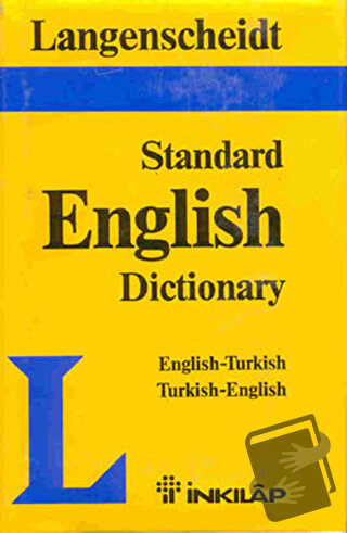 Langenscheid Standard English Dictionary English-Turkish Turkish-Engli