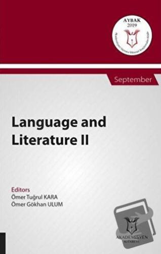 Language and Literature II (AYBAK 2019 Eylül) - Ömer Tuğrul Kara - Aka