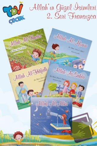 Les Beaux Noms d'Allah (Allah’ın Güzel İsimleri 2. Set 5 Kitap) - Zeyn