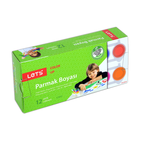 Lets Parmak Boyası 25 Ml 12 Renk L-5512 - - Lets - Fiyatı - Yorumları 