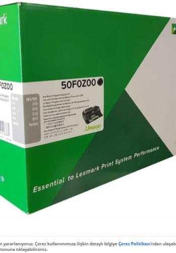 Lexmark 50F0Z00 (500Z) 60.000 Sayfa Drum Ms310-312-315-317-410-415-417