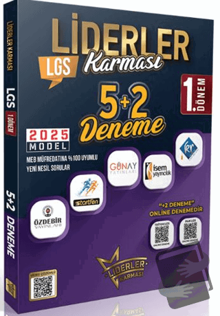 LGS 1.Dönem 5+2 Deneme Seti - 2025 Model - Kollektif - Liderler Karmas