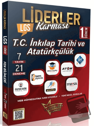 LGS 1.Dönem İnkılap Tarihi Denemeleri 7 Yayın 21 Deneme - Kollektif - 