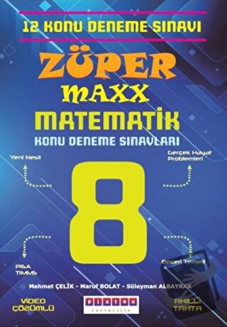 LGS 8. Sınıf Züper Maxx Matematik Konu Denemeleri - Kolektif - Platon 