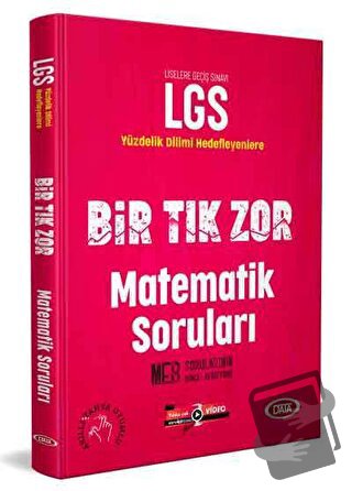 LGS Bir Tık Zor Matematik Soruları - Kolektif - Data Yayınları - Fiyat