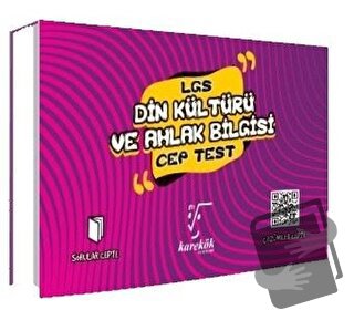 LGS Cep Test Din Kültürü ve Ahlak Bilgisi - Kolektif - Karekök Yayıncı