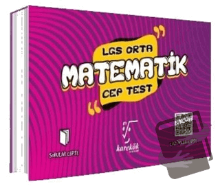 LGS Cep Test Matematik (Orta) - Kolektif - Karekök Yayıncılık - Fiyatı