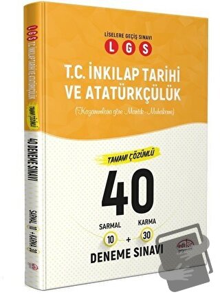 LGS İnkılap Tarihi 40 Branş Denemesi Nasıl Çözülür - Kolektif - Editör