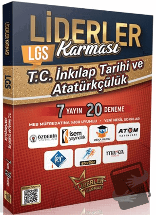 LGS İnkılap Tarihi Denemeleri 8 Yayın 23 Deneme - Kollektif - Liderler