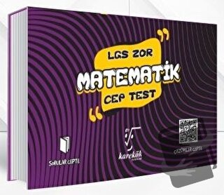 LGS Matematik Zor Cep Test - Kolektif - Karekök Yayıncılık - Fiyatı - 