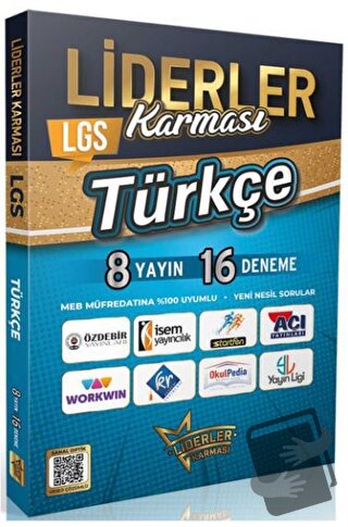 LGS Türkçe Denemeleri 8 Yayın 16 Deneme - Kolektif - Liderler Karması 