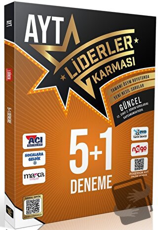 Liderler Karması 2023 AYT 5+1 Deneme Seti - Kolektif - Liderler Karmas