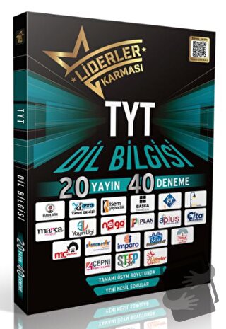 Liderler Karması TYT Dil Bilgisi Denemeleri - 20 Yayın 40 Deneme - Kol