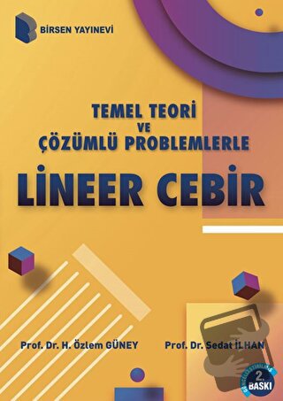 Lineer Cebir - H. Özlem Güney - Birsen Yayınevi - Fiyatı - Yorumları -