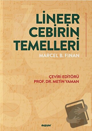 Lineer Cebirin Temelleri - Marcel B. Finan - Değişim Yayınları - Fiyat