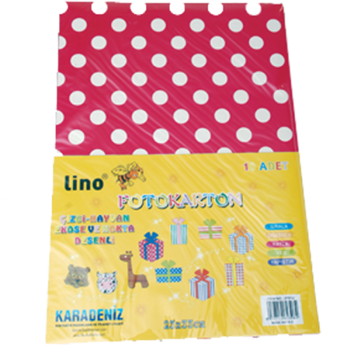 Lino Desenli Karton Foto 23X33 Cm 2701J - 10'lu Paket - - Lino - Fiyat