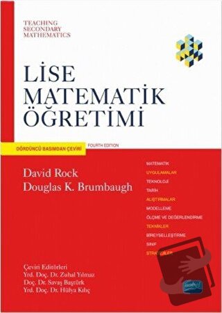 Lise Matematik Öğretimi - David Rock - Nobel Akademik Yayıncılık - Fiy